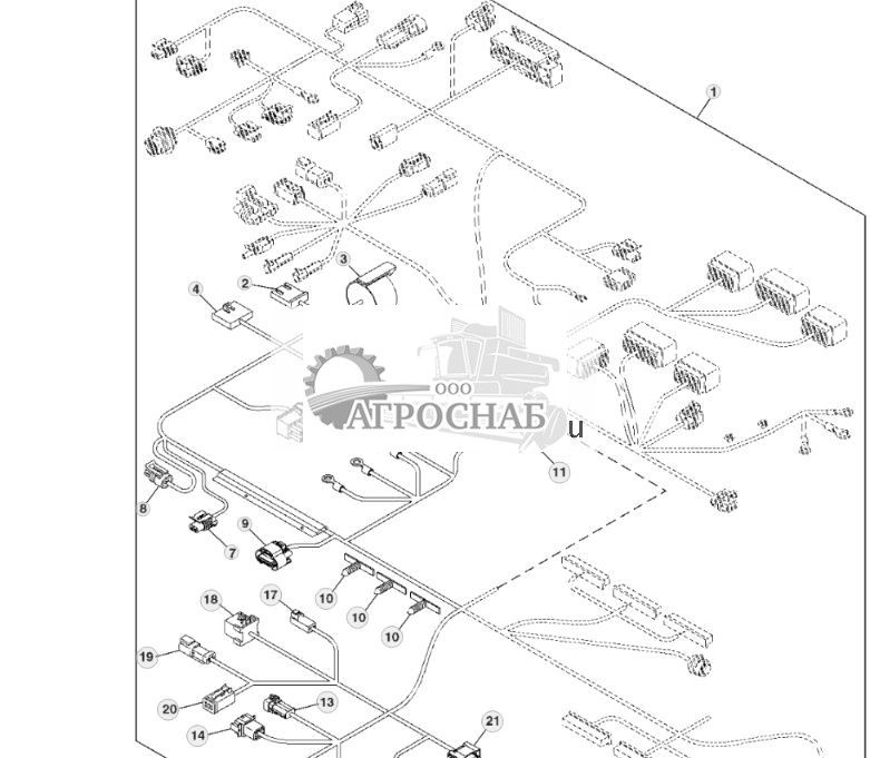 Cab Wiring Harness Connectors (13) (European Version) - ST393914 204.jpg